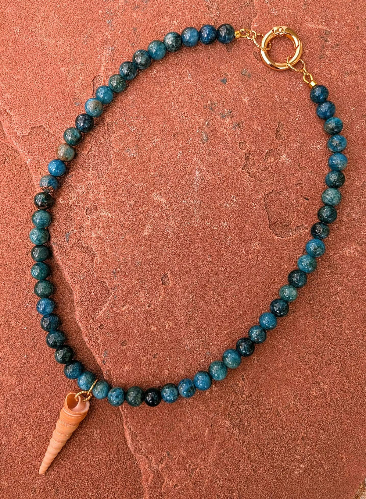 Blue Current Necklace