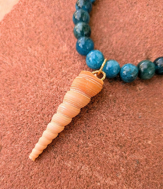 Blue Current Necklace