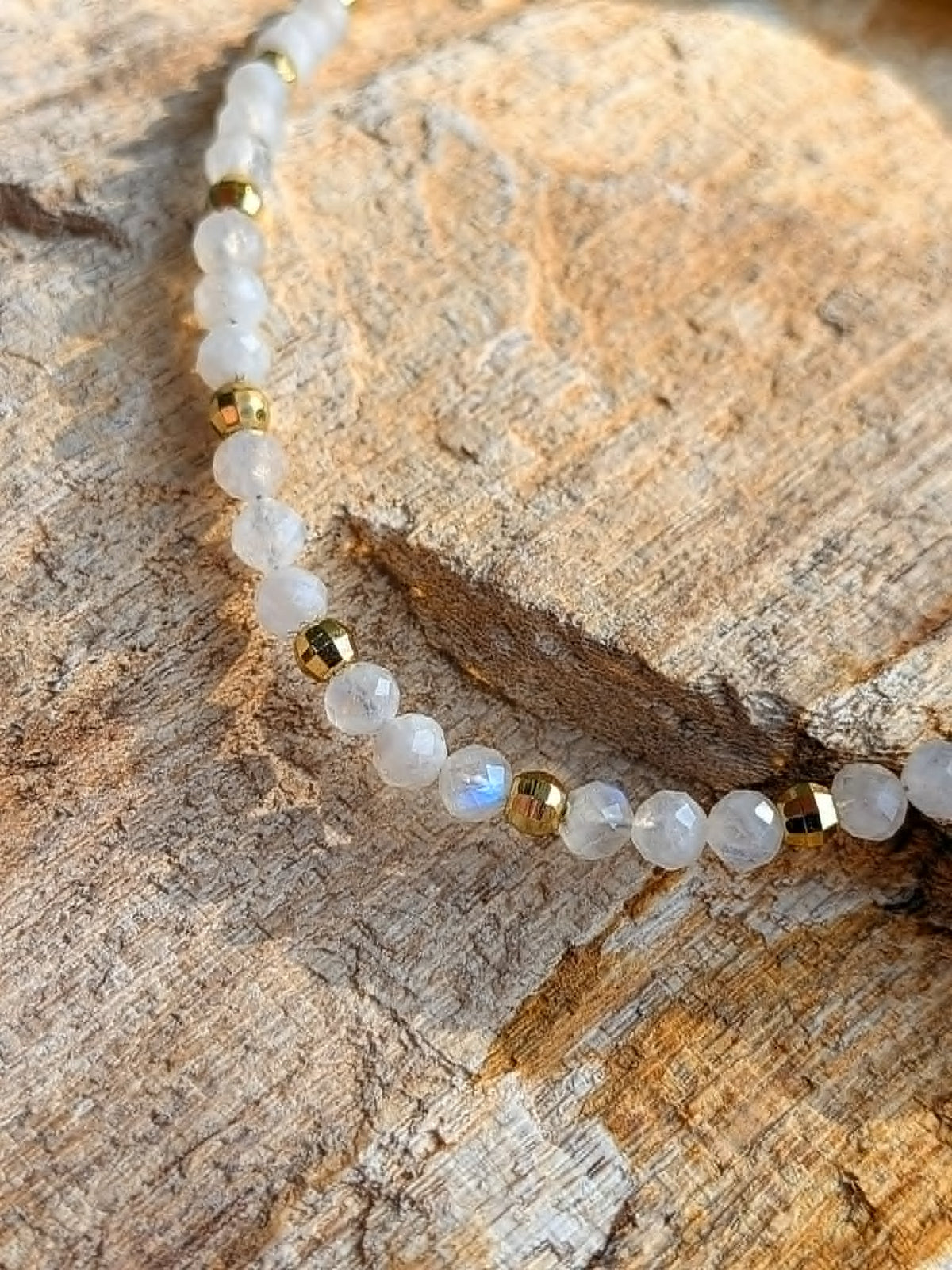 Moonlit Thread Necklace