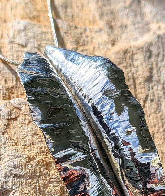 Leaf in Motion Necklace