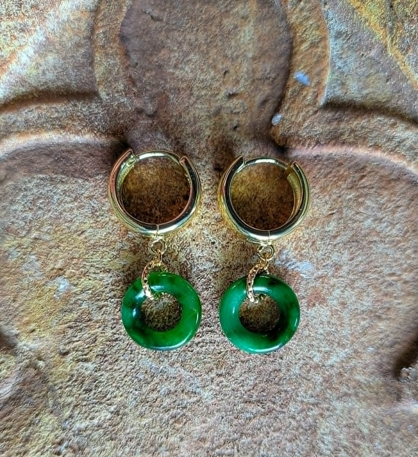 Verdant Circle Earrings