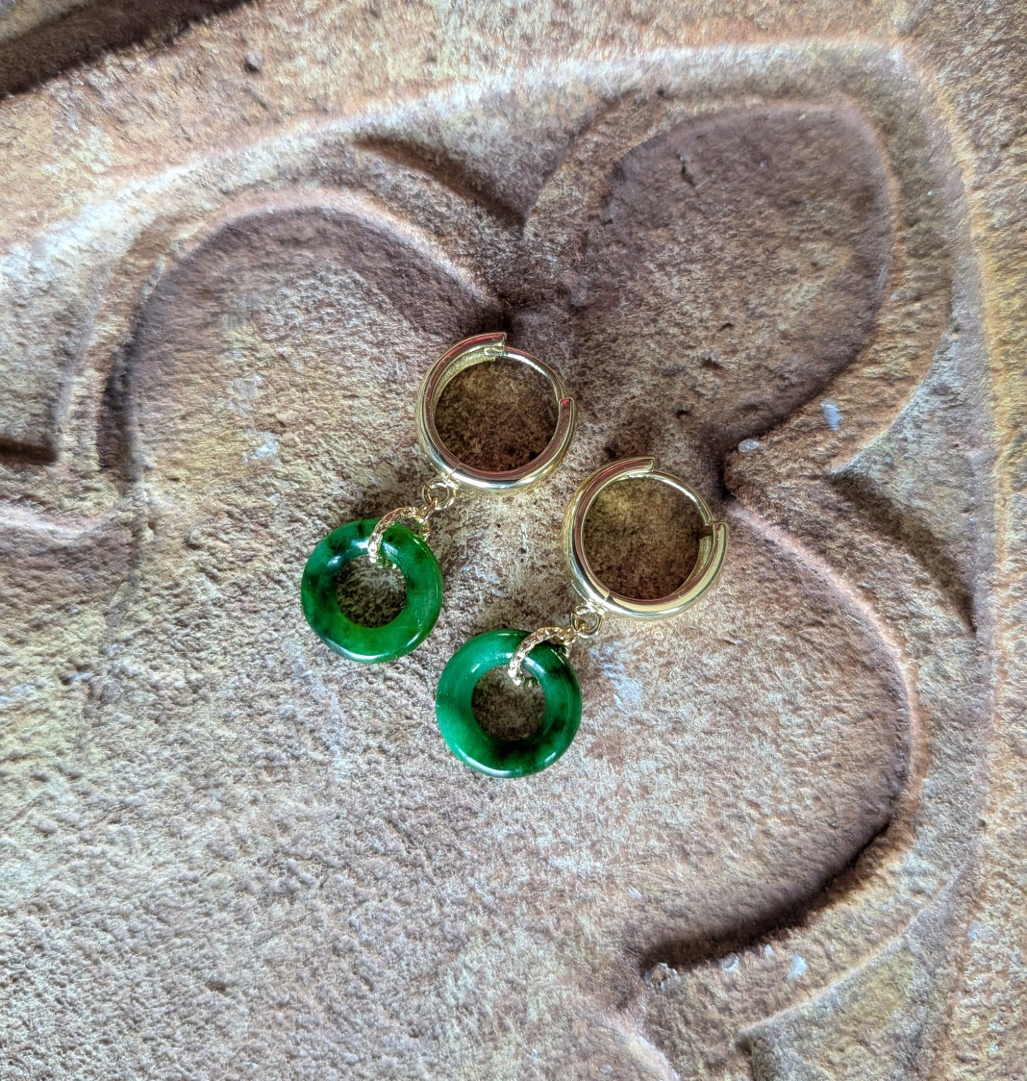 Verdant Circle Earrings