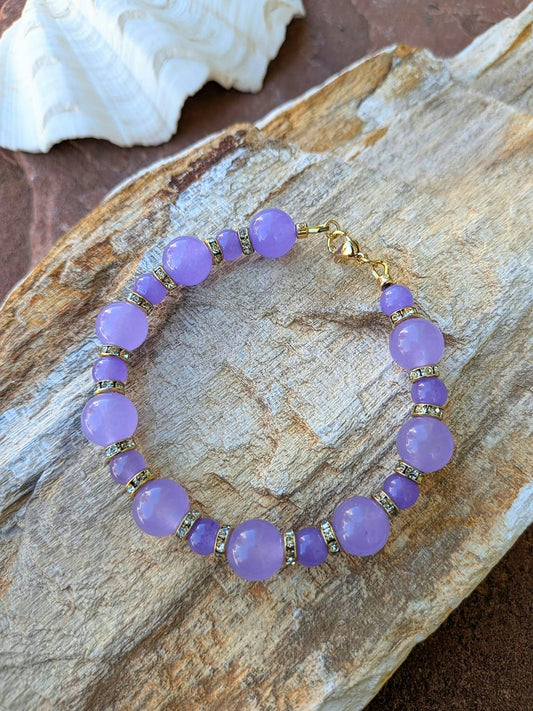 Lavender Gleam Bracelet