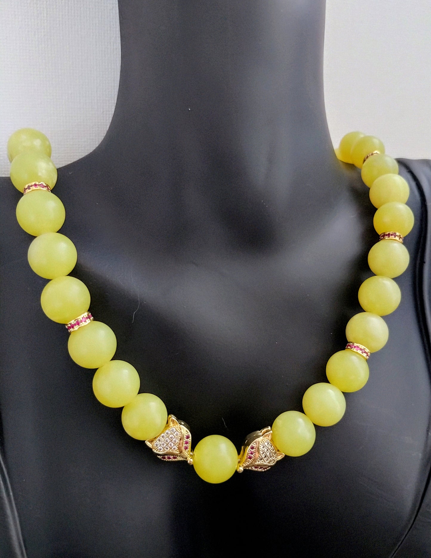 Fox Spirit Jade Necklace