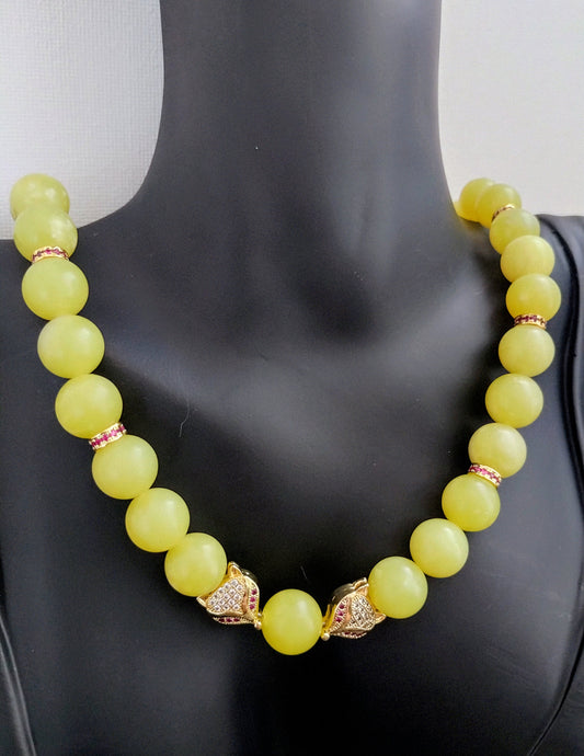 Fox Spirit Jade Necklace