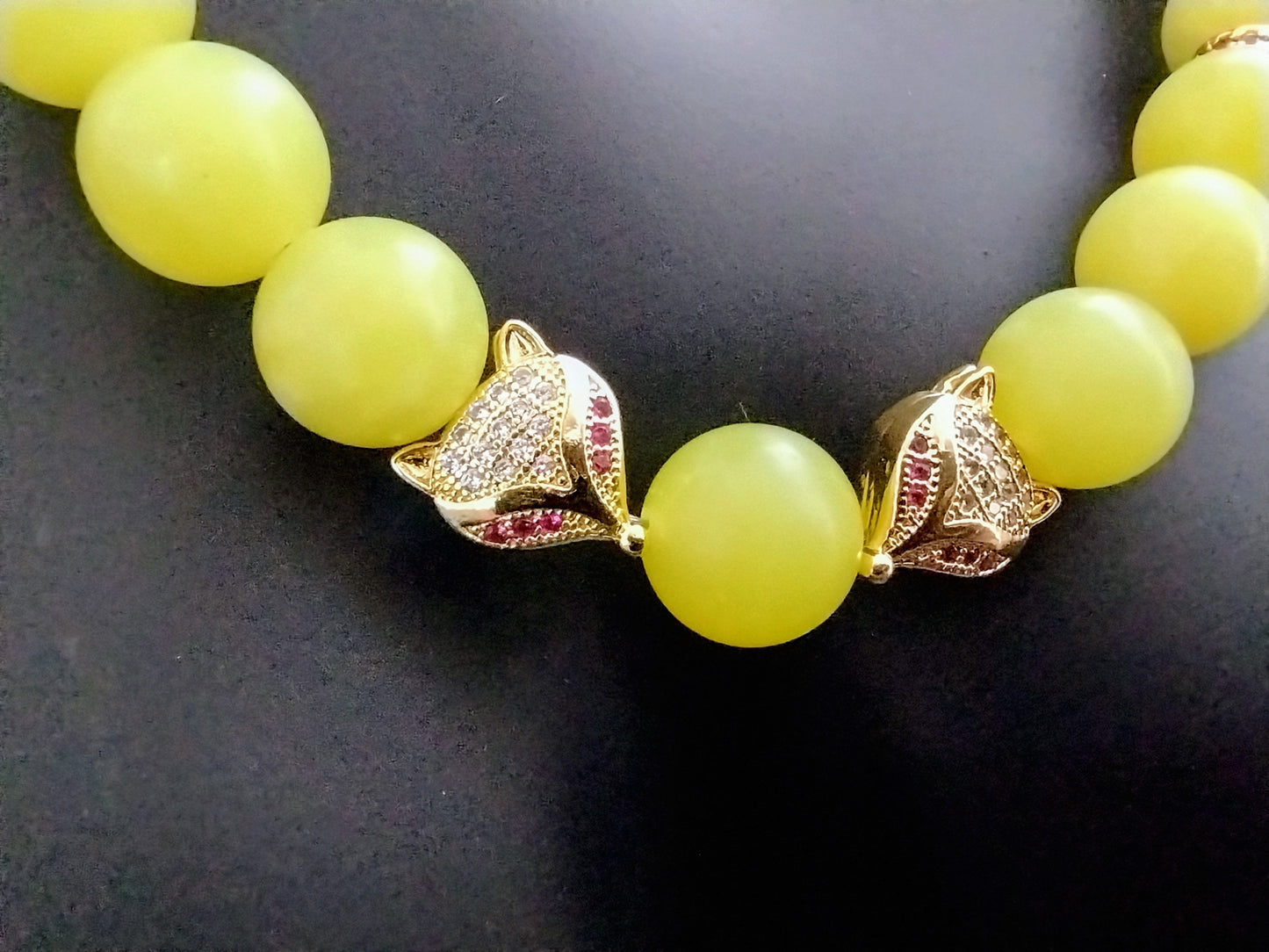 Fox Spirit Jade Necklace
