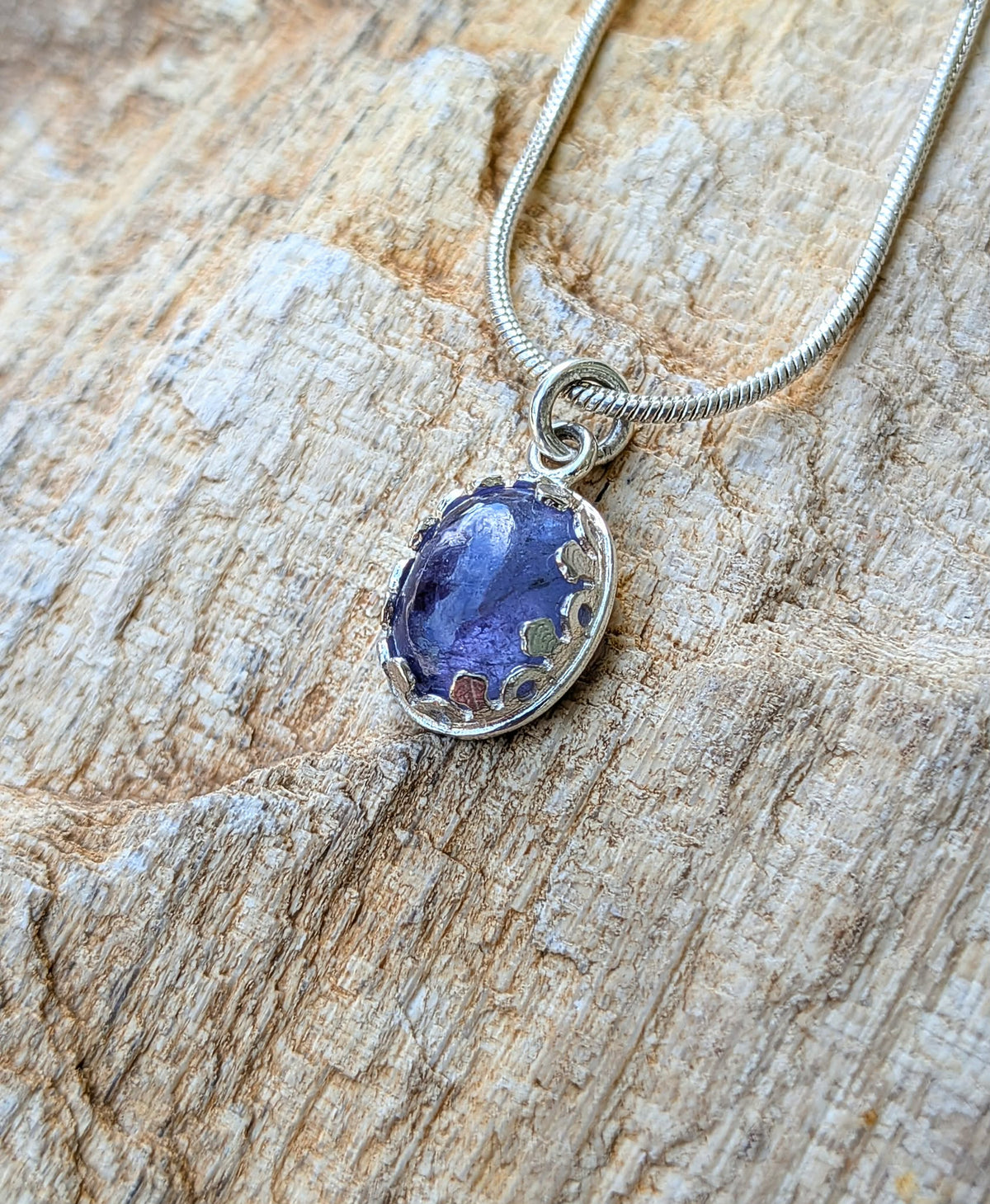 Twilight Over Merelani Tanzanite Necklace