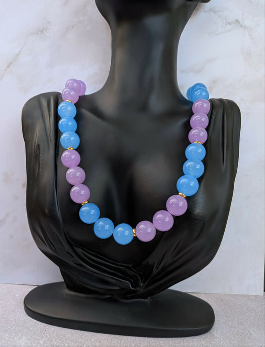 Alpine Blooms Jade Necklace