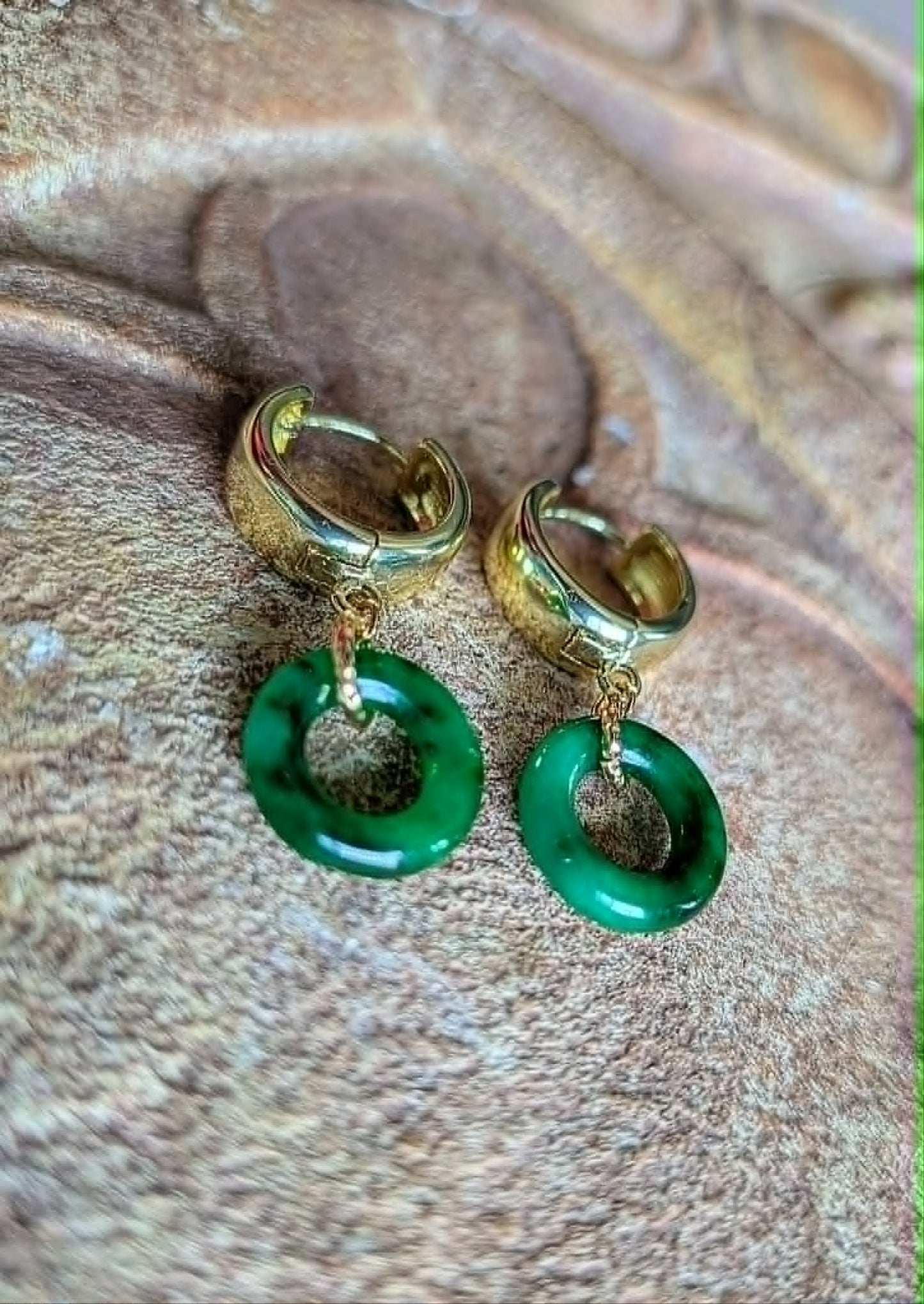 Verdant Circle Earrings