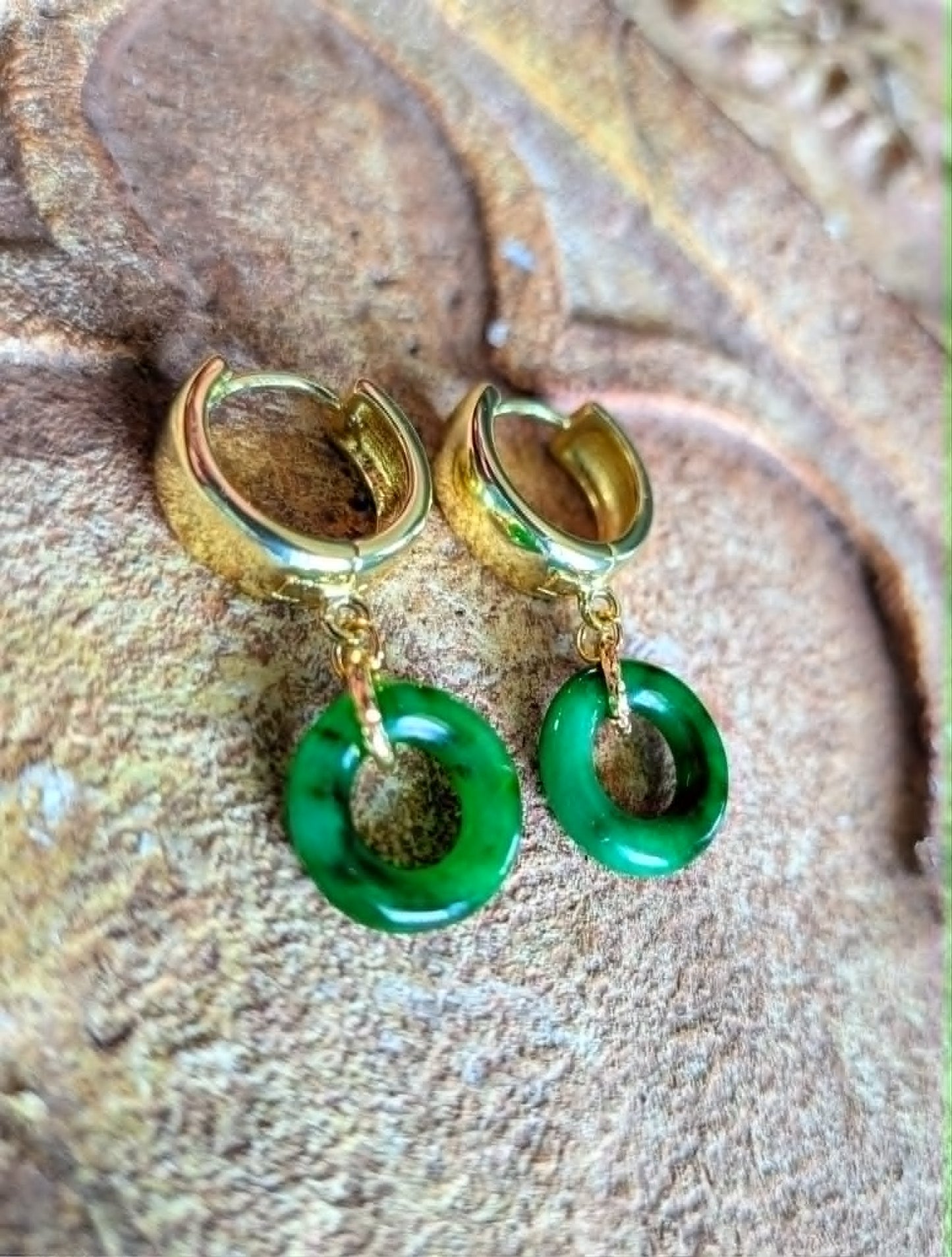 Verdant Circle Earrings