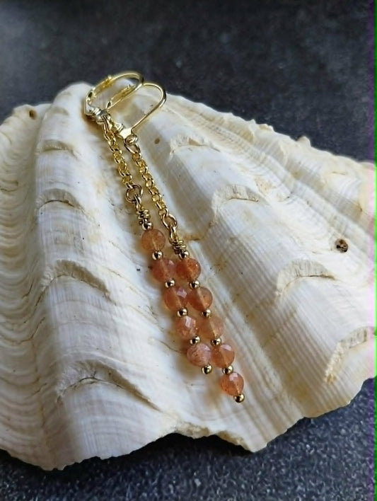 Apricot Sky Earrings