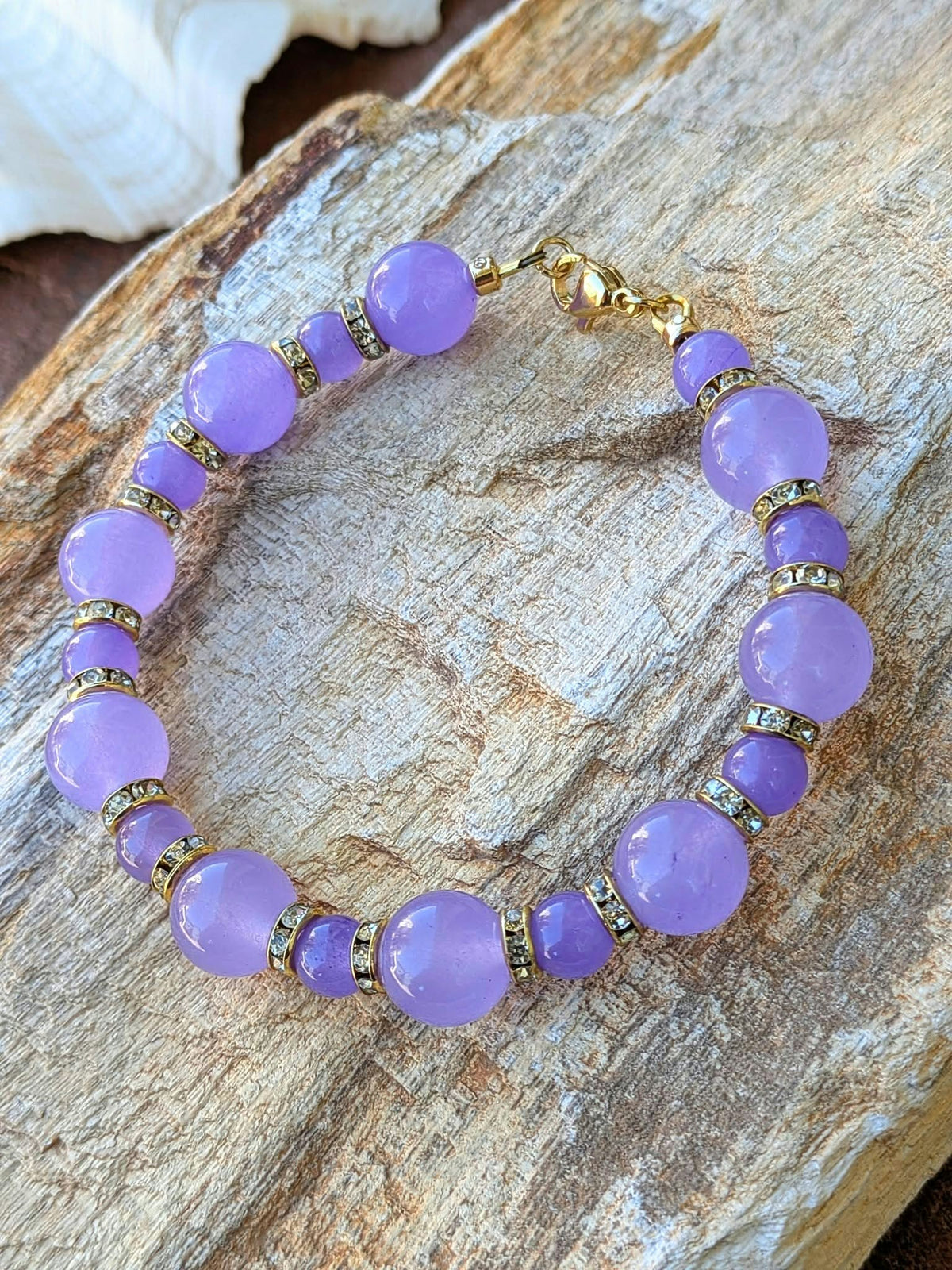 Lavender Gleam Bracelet