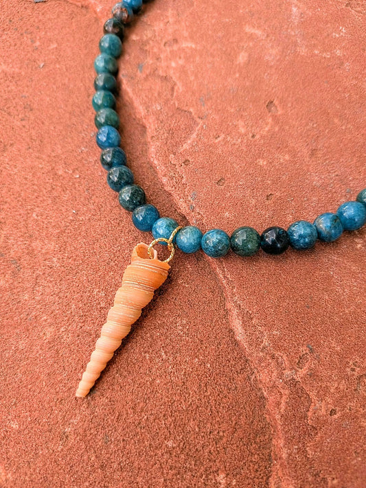 Blue Current Necklace