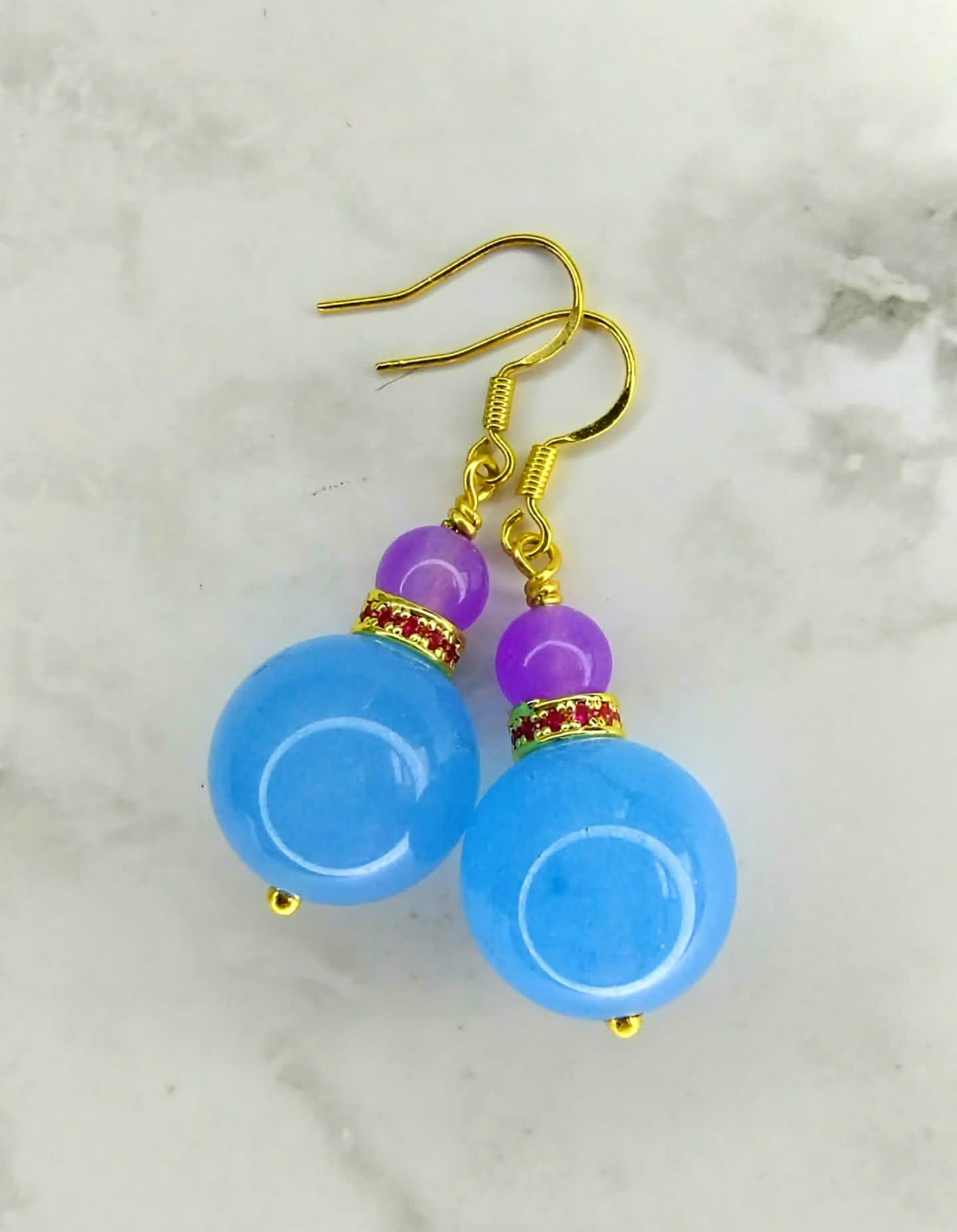 Wild Iris Earrings