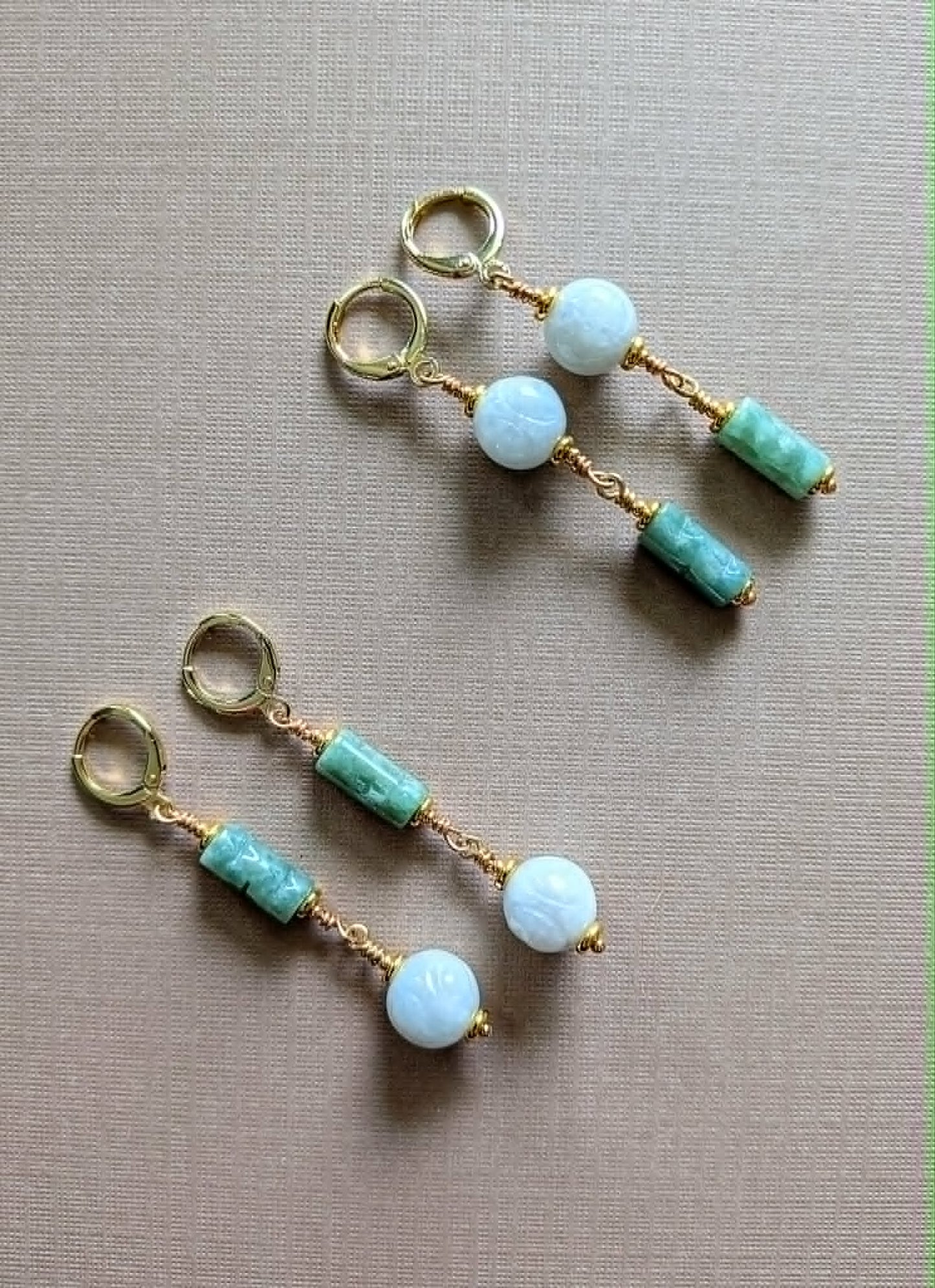 Lotus & Leaf Earrings