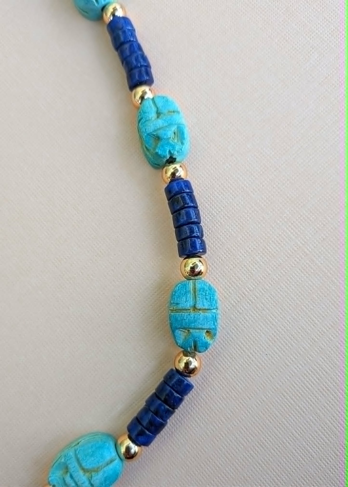 Khepri's Procession Necklace