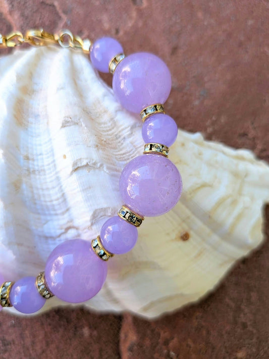Lavender Gleam Bracelet