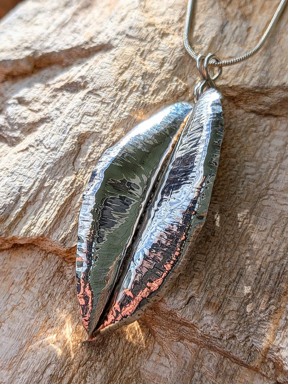 Leaf in Light Necklace