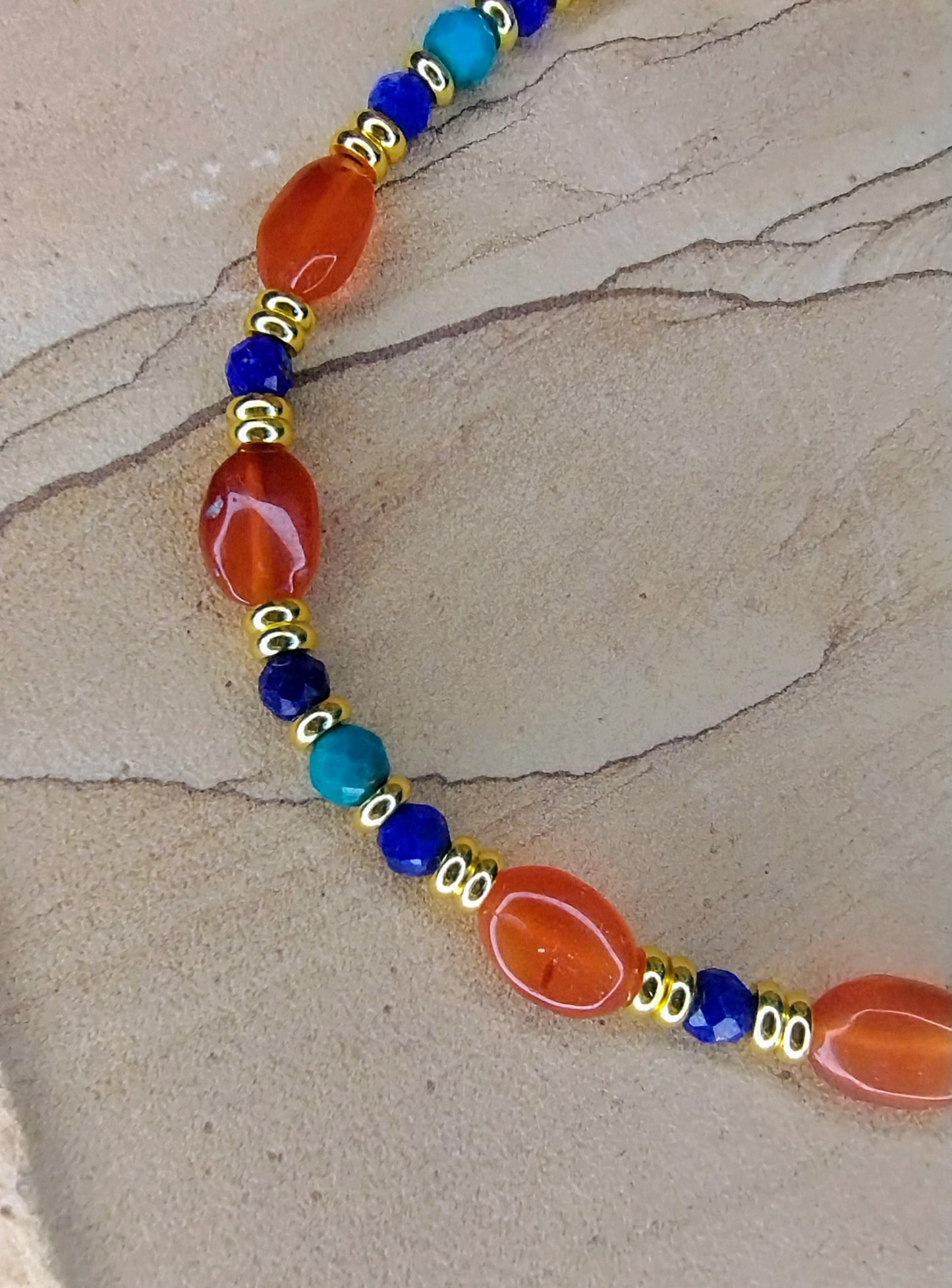 Nile Treasures Gemstone Bracelet