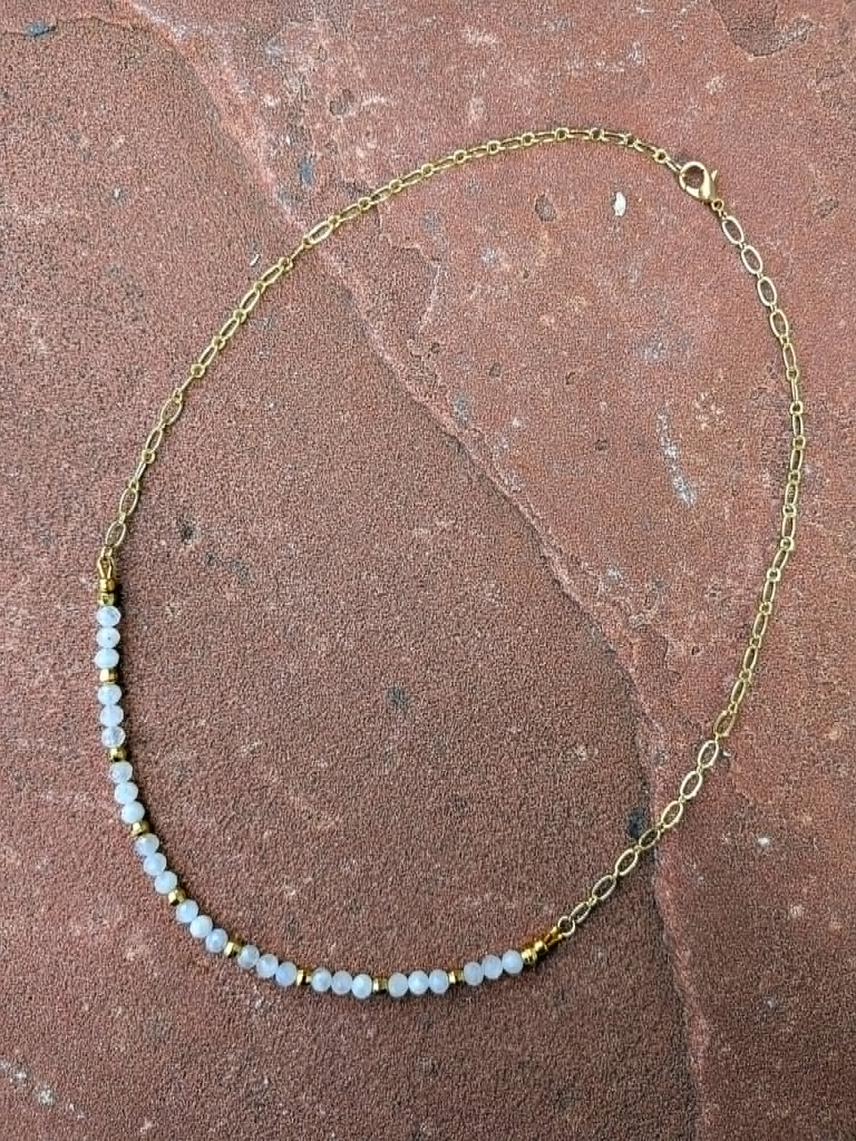Moonlit Thread Necklace