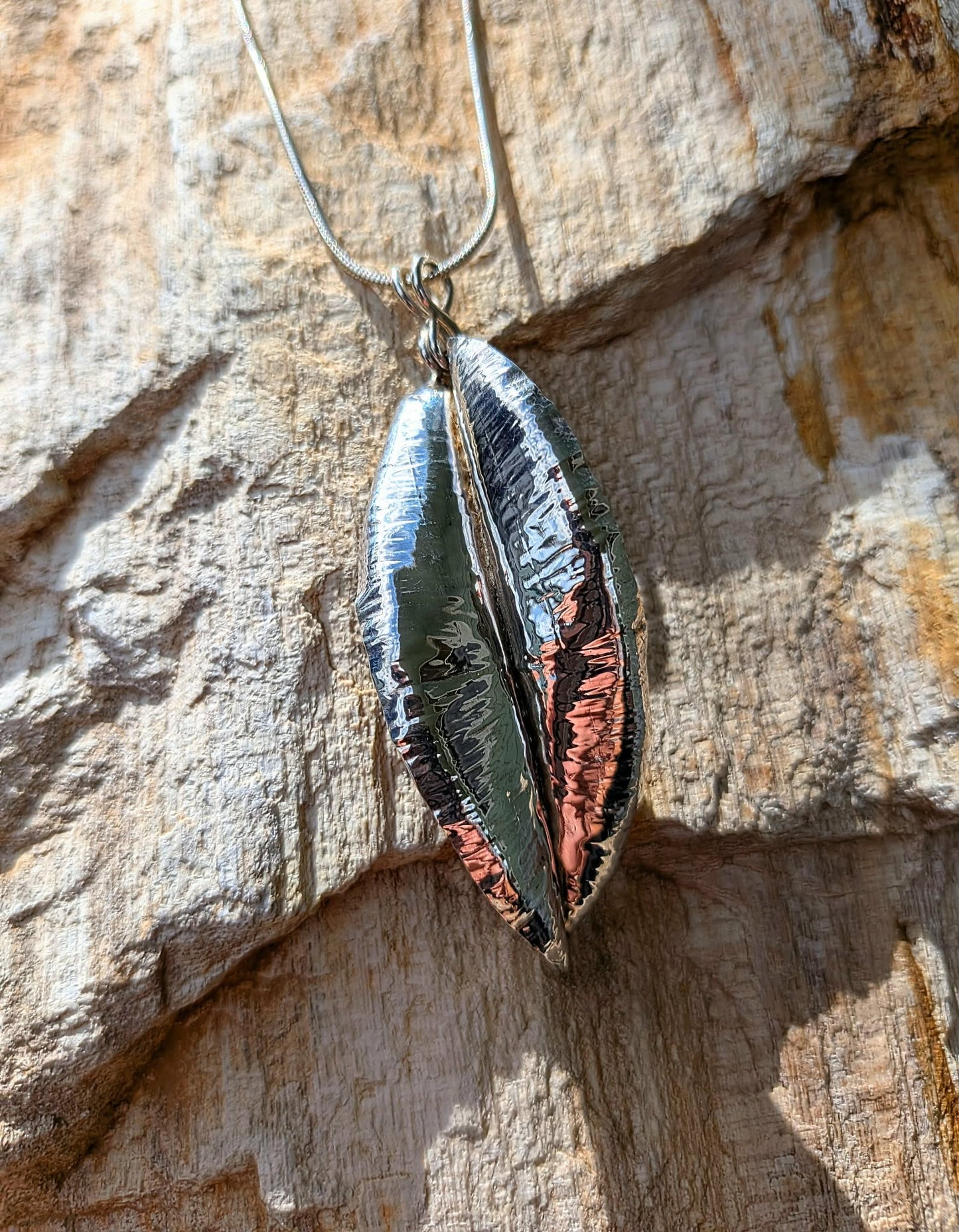Leaf in Light Necklace