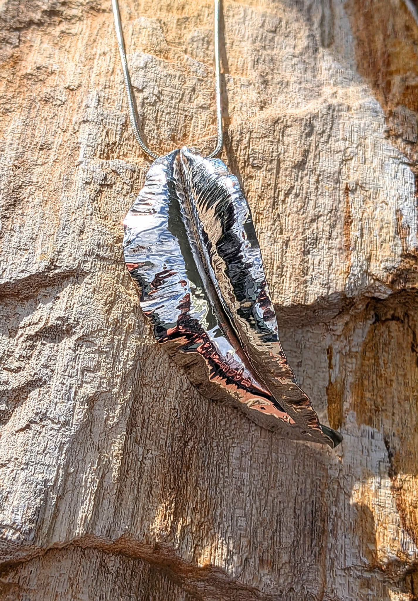 Leaf in Motion Necklace