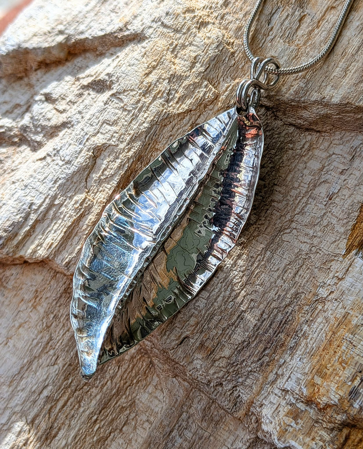 Leaf in Light Necklace