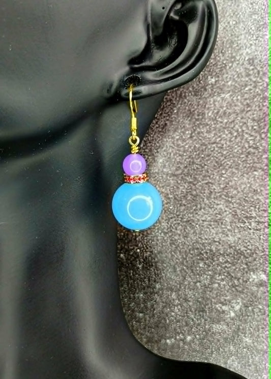 Wild Iris Earrings