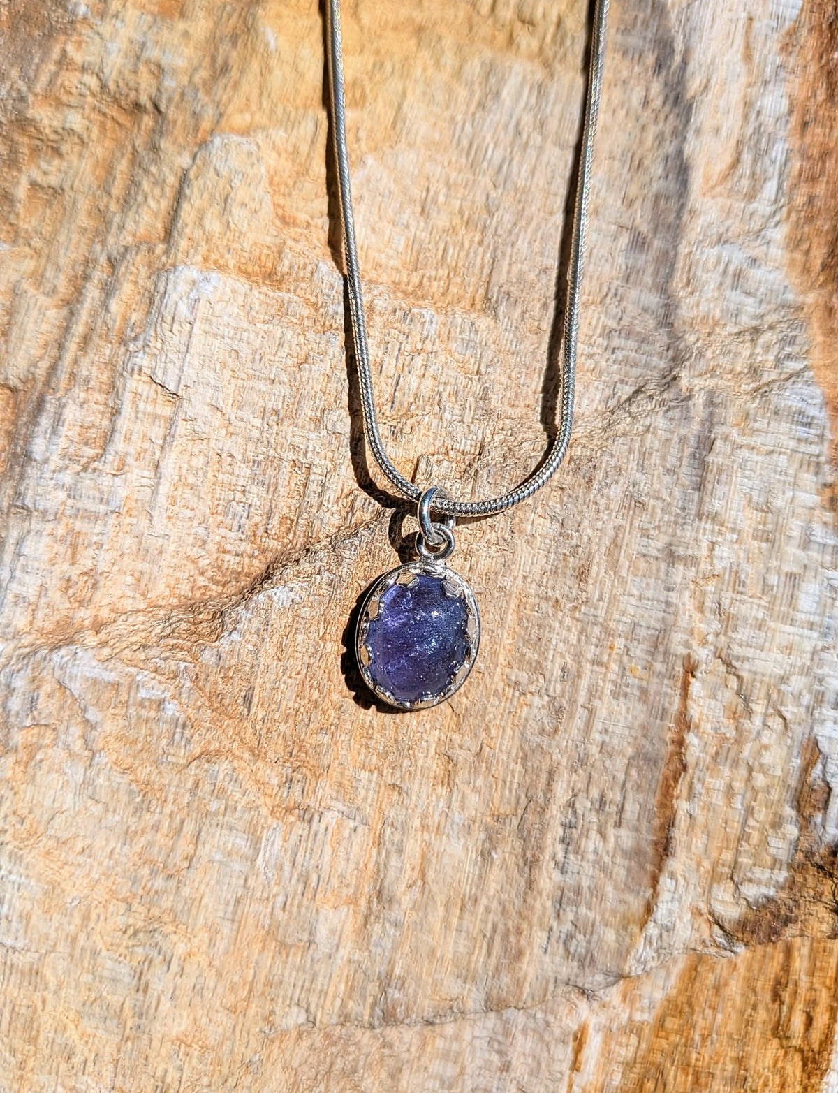 Twilight Over Merelani Tanzanite Necklace