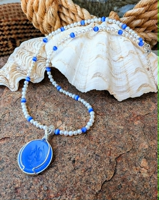 Legacy in Blue Necklace