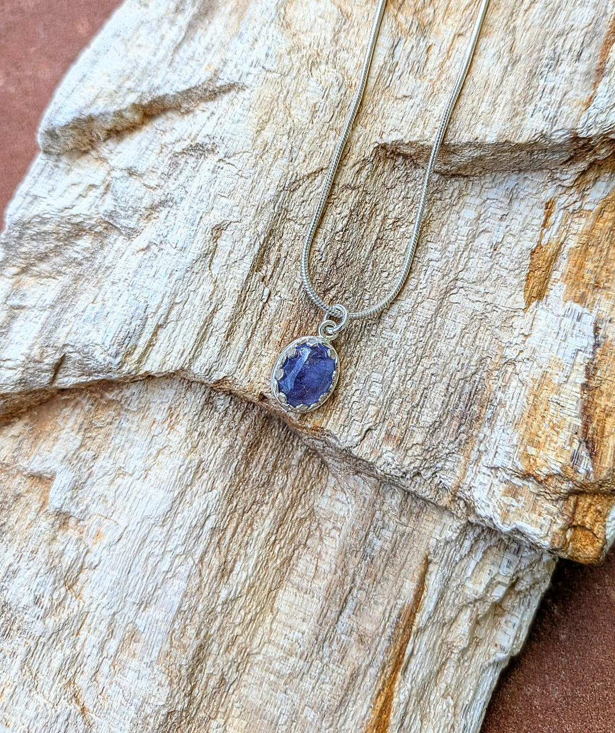 Twilight Over Merelani Tanzanite Necklace