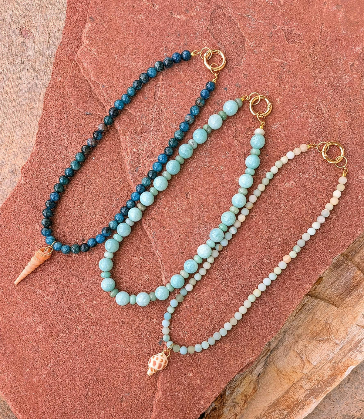 Blue Current Necklace